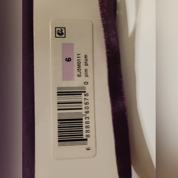 🆕️Eliza J plum mesh neck sleeveless gown 6 - Picture 5 of 10